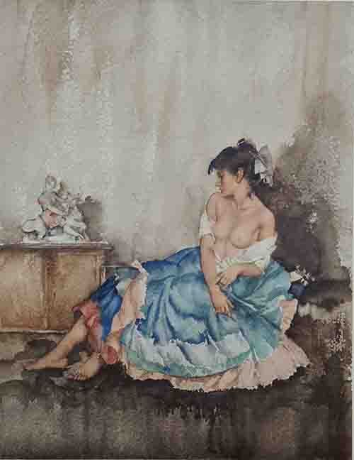 russell flint cecilia contemplating europa print